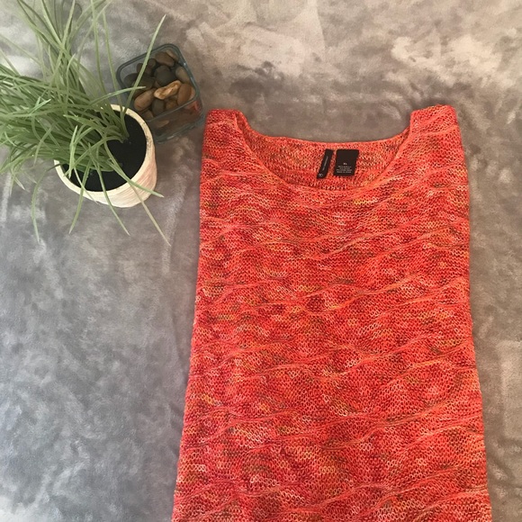 New Directions Open-Knit Sweater - Picture 3 of 6